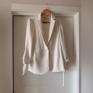 Anthropologie Cream Blazer
